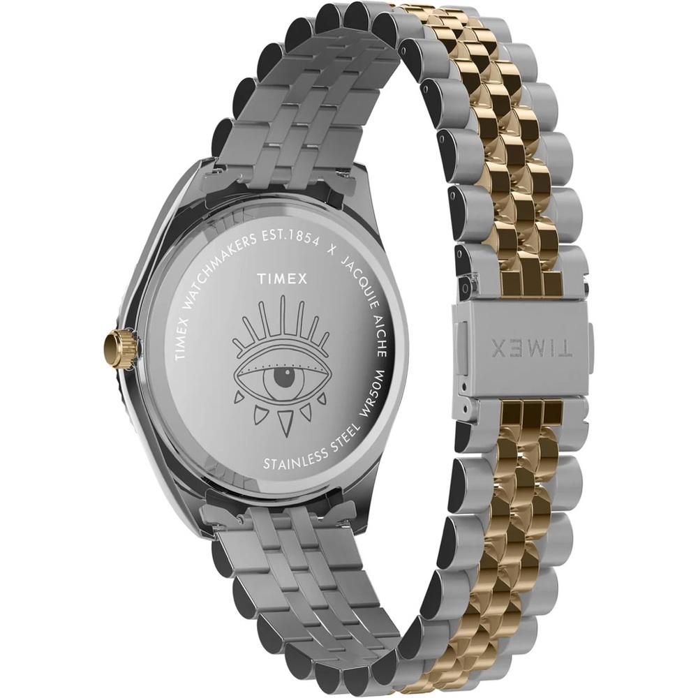 Timex x Jacquie Aiche Legacy Musings Watch Blue Mother of Pearl - Picture 8 of 10